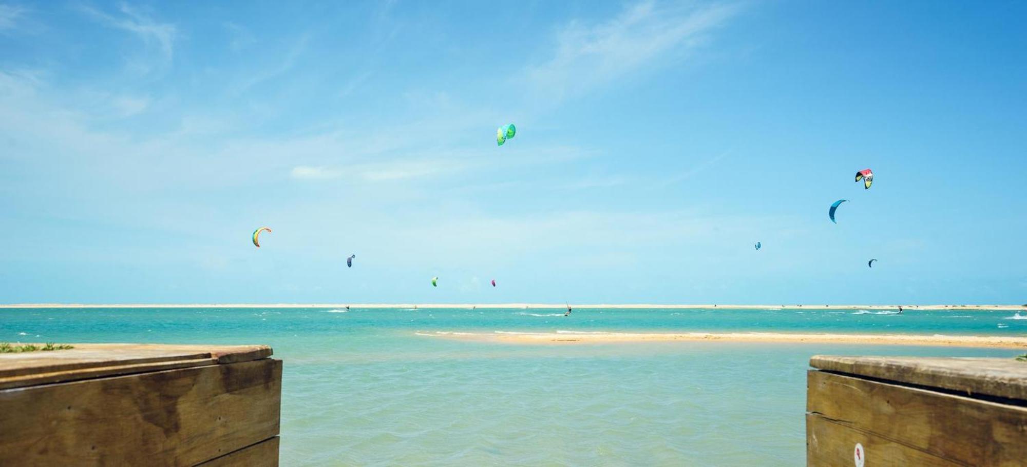 7 Beaufort - Kitesurf Pousada Ітарема Екстер'єр фото